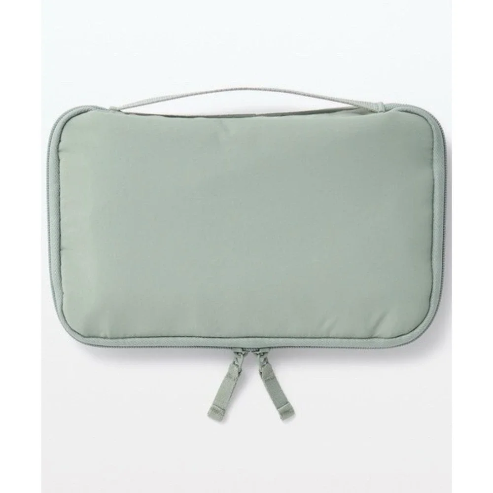 NEW MUJI A5 Slim Pocket Selectable Collection Case Moss Green 265×155×25mm